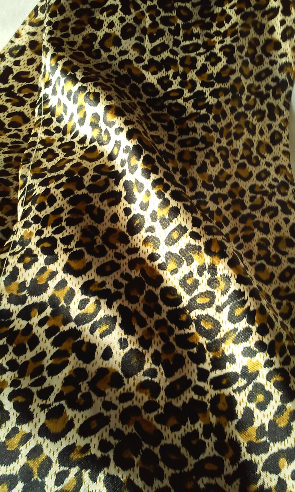 Schal Tuch Schlips Sommerschal Farbakzent im Tigerlook Halstuch  