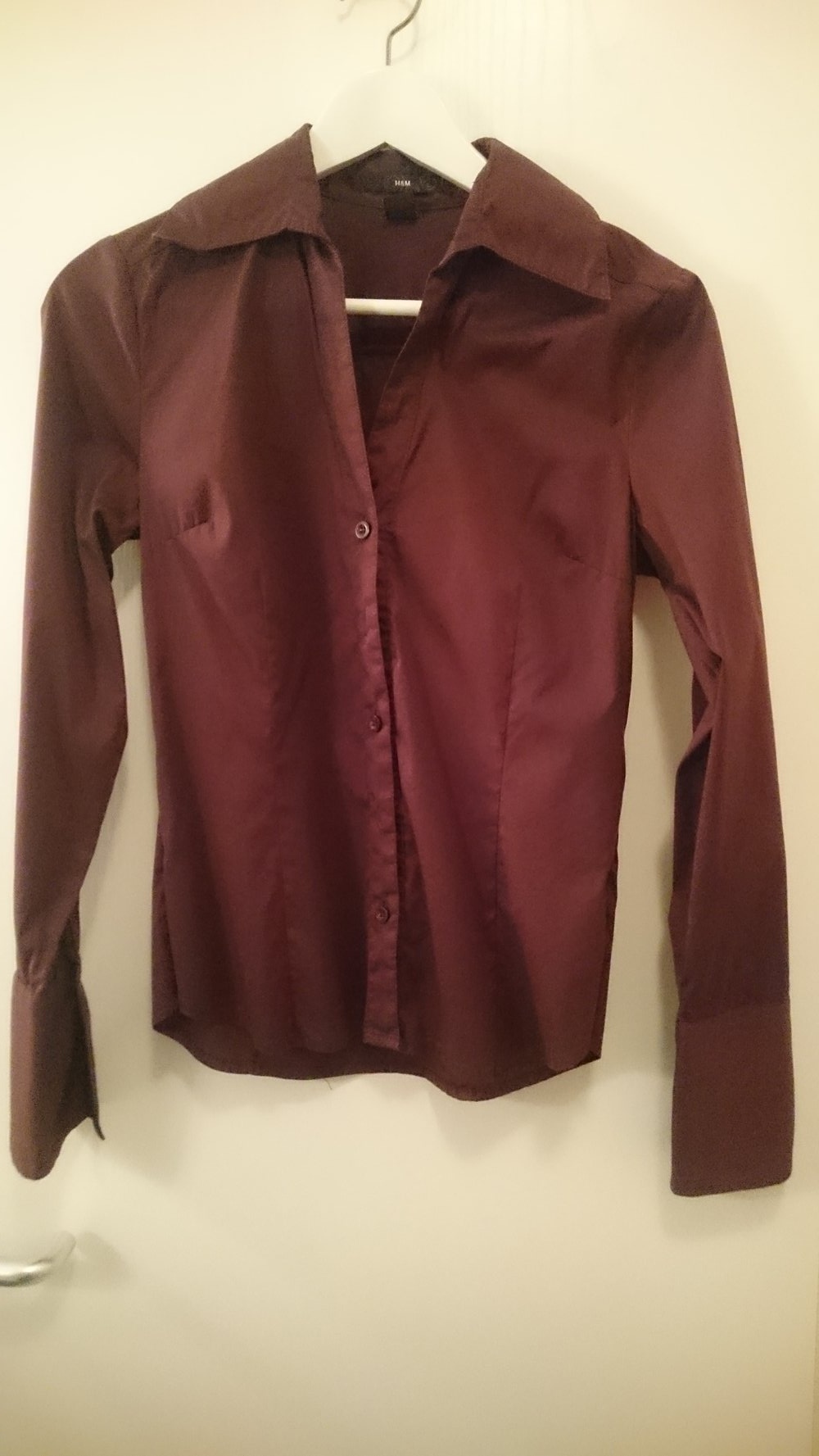 Bordeaux farbene Bluse (Nur 1x getragen!)