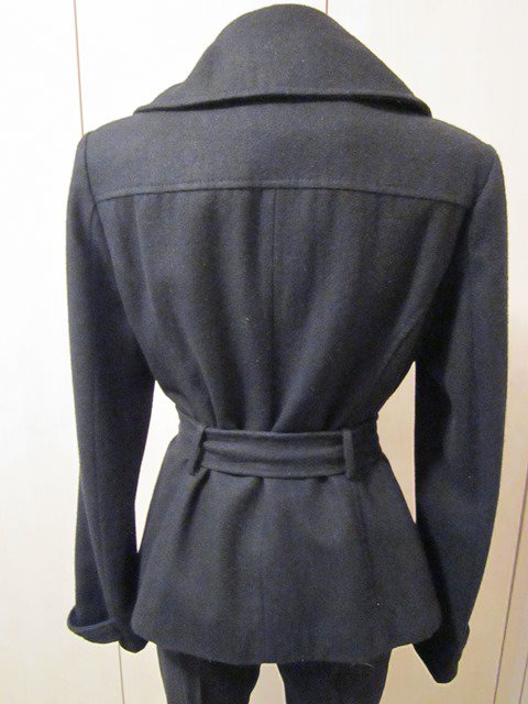 Schwarze Winterjacke