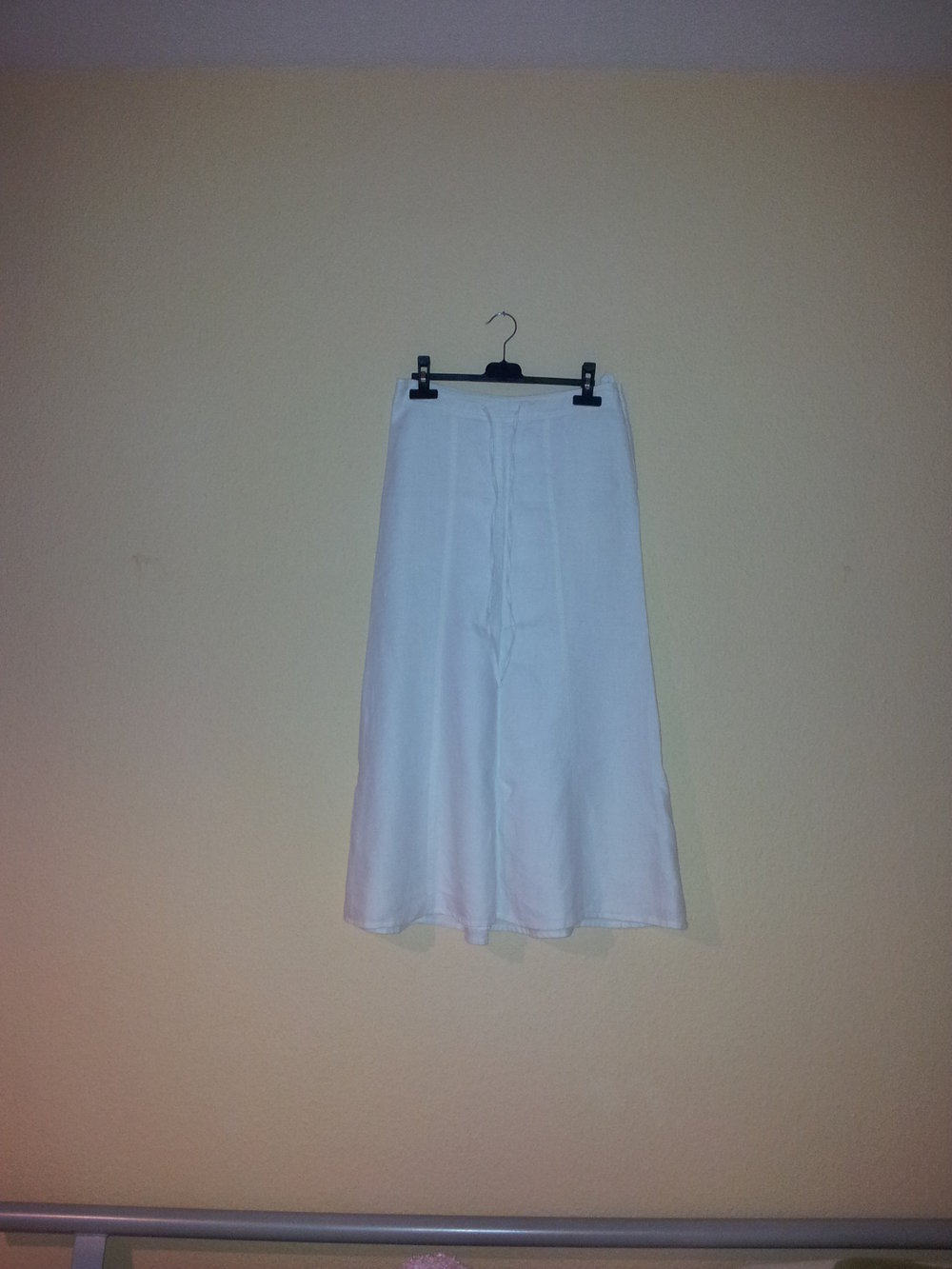 langer weißer Rock mit Unterrock, sehr schön und elegant, toller Schnitt, neu, Hippie-Style