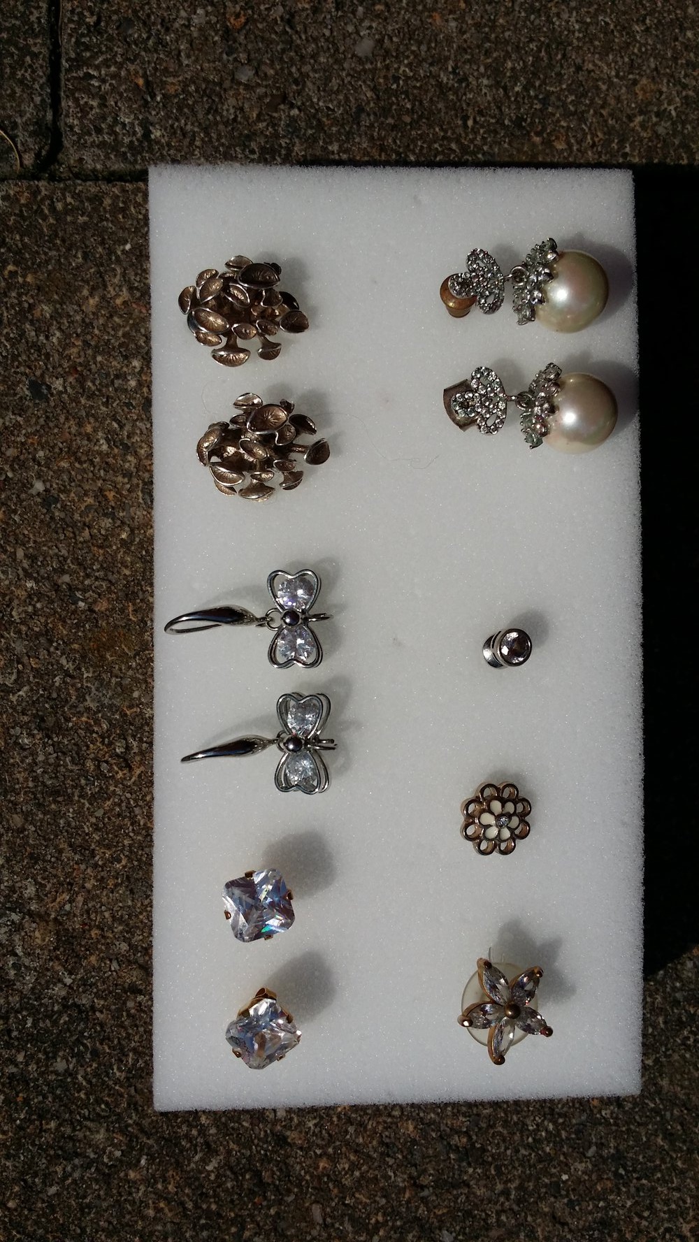 Ohrstecker und Ohrringe - diverse - gebraucht