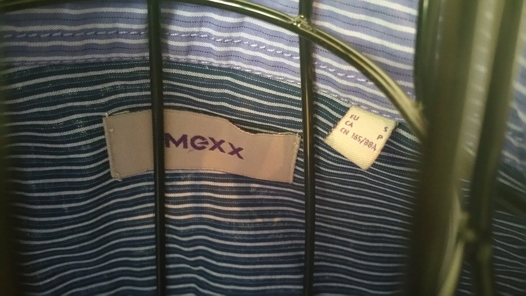 Herrenhemd von Mexx, kurz, lila