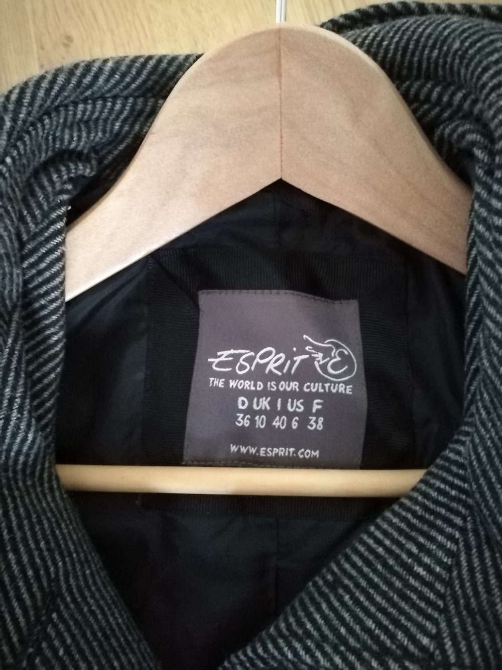 Schöner Esprit Wintermantel *Fischgrät*