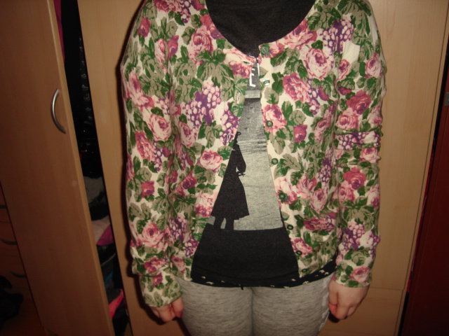 Primark Cadigan bunt Größe 42 