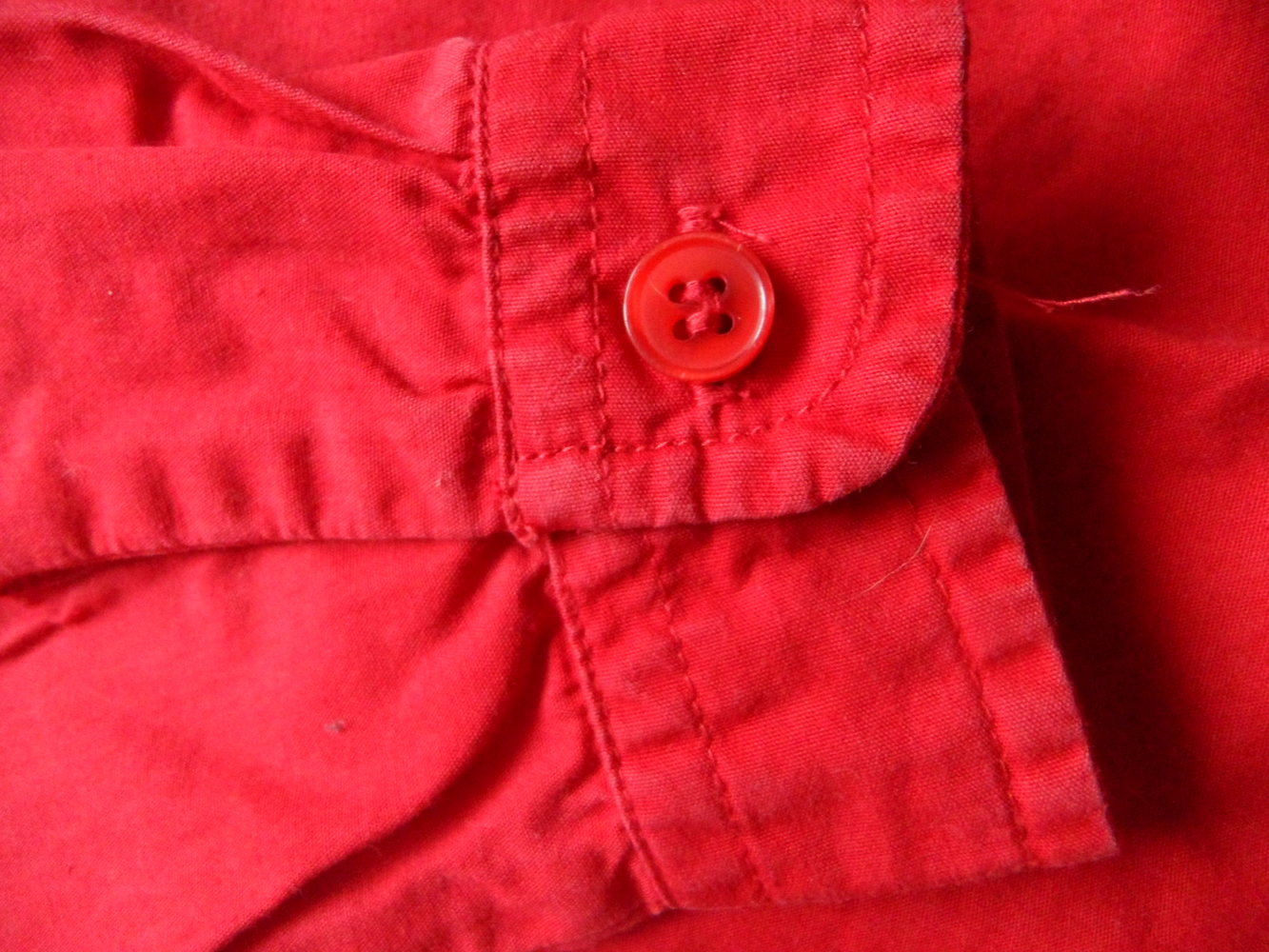 Staccato knallrotes Hemd Gr. 92