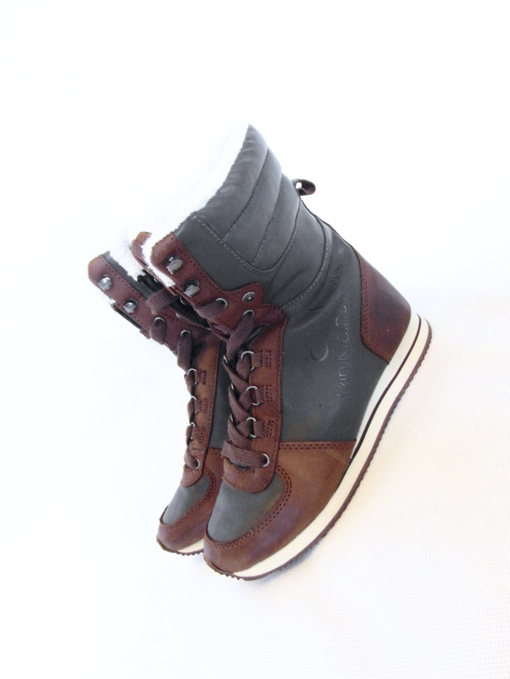 Calvin Klein Jeans CK CKJ Boots Stiefeletten high top sneakers 35