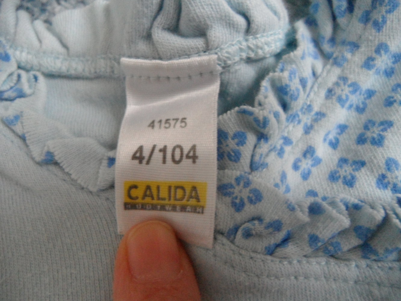 Calida 104/110 toller Schlafanzug Mädchen