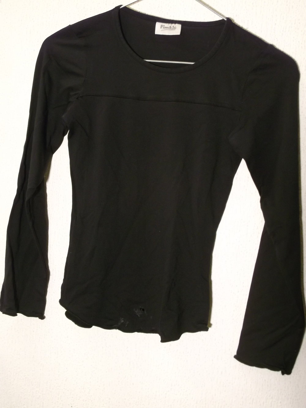 schwarzes Longsleeve eng anliegend von Pimkie GrößeXS