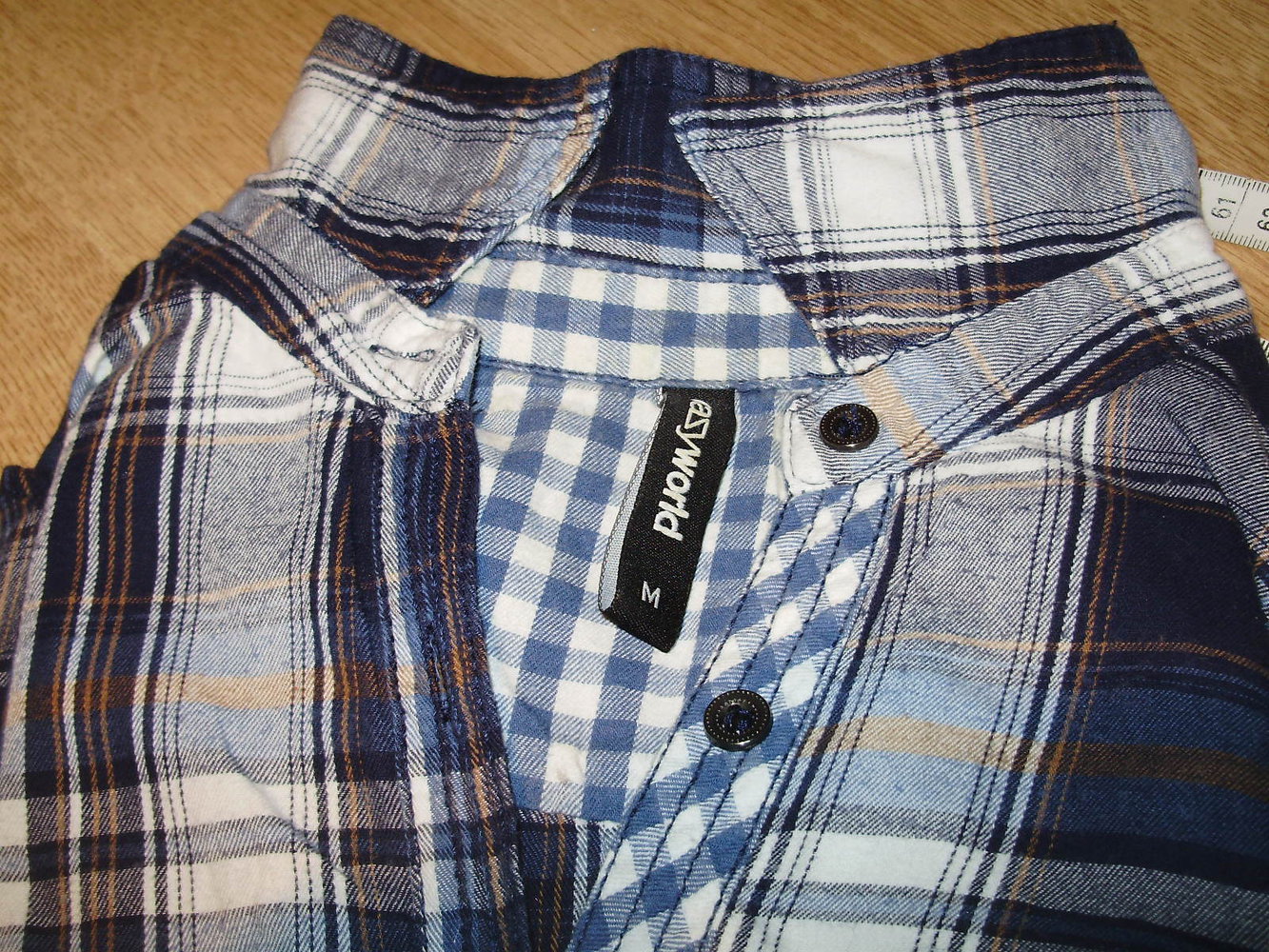 Bluse Hemd BW Karo M