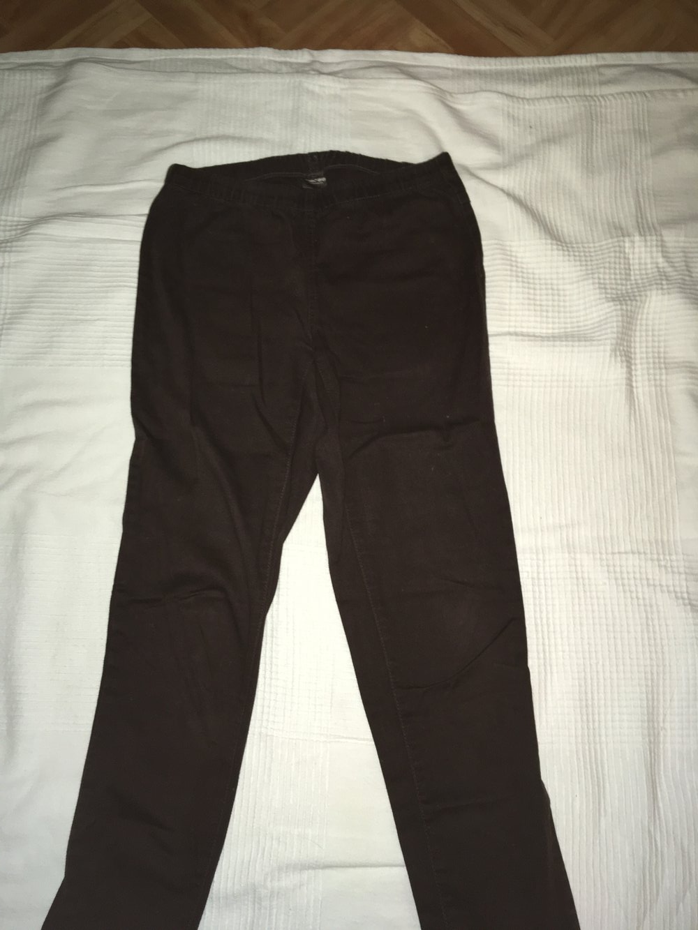 Braune Jeggings von Pieces