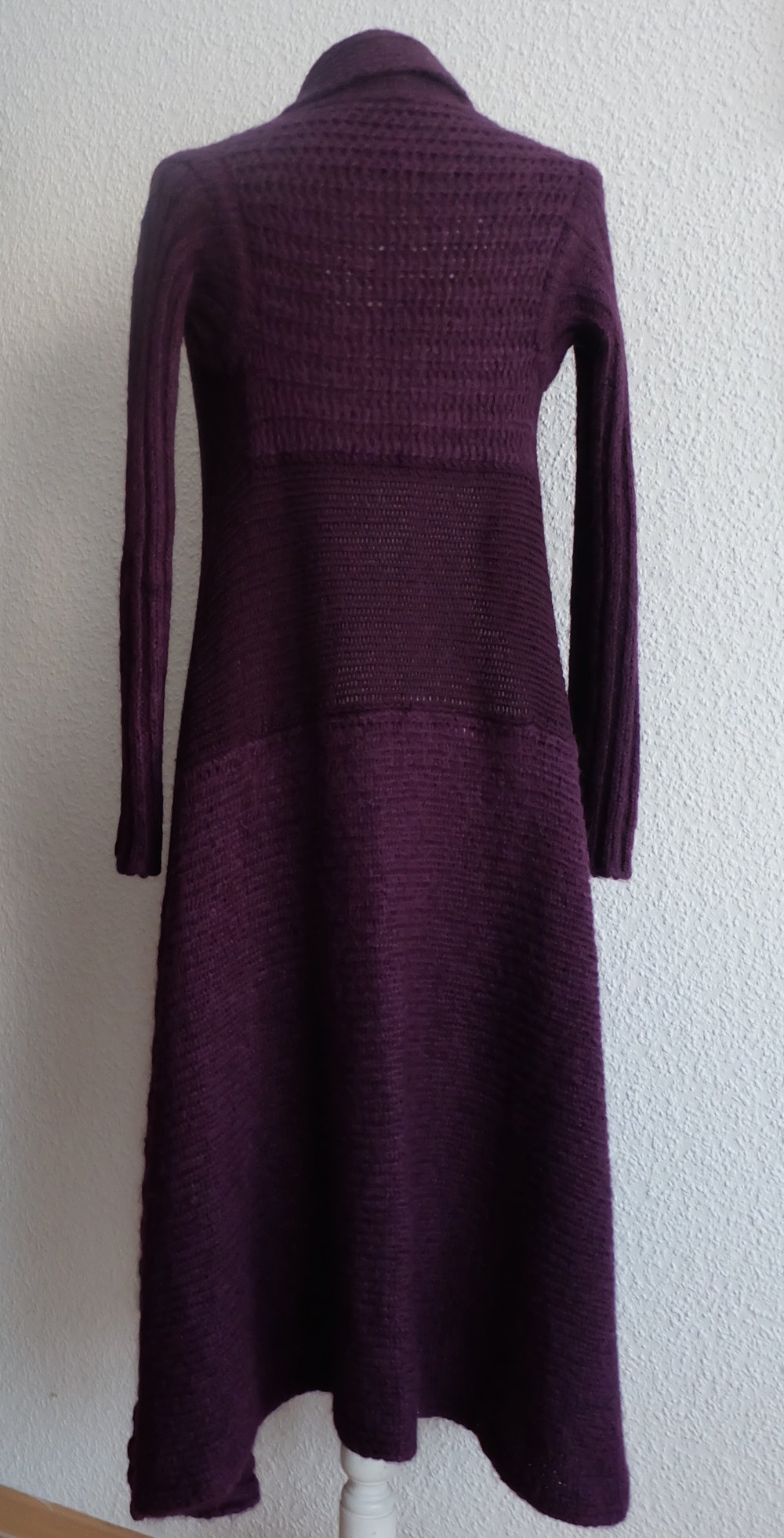 Saodimallsu Strickjacke Damen - Langer Grobstrick Cardigan Oversize Mit Taschen