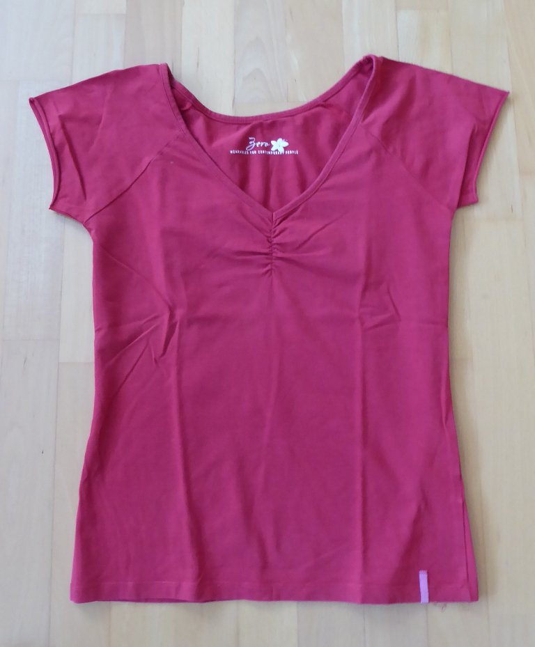 Rotes T-Shirt von Zero