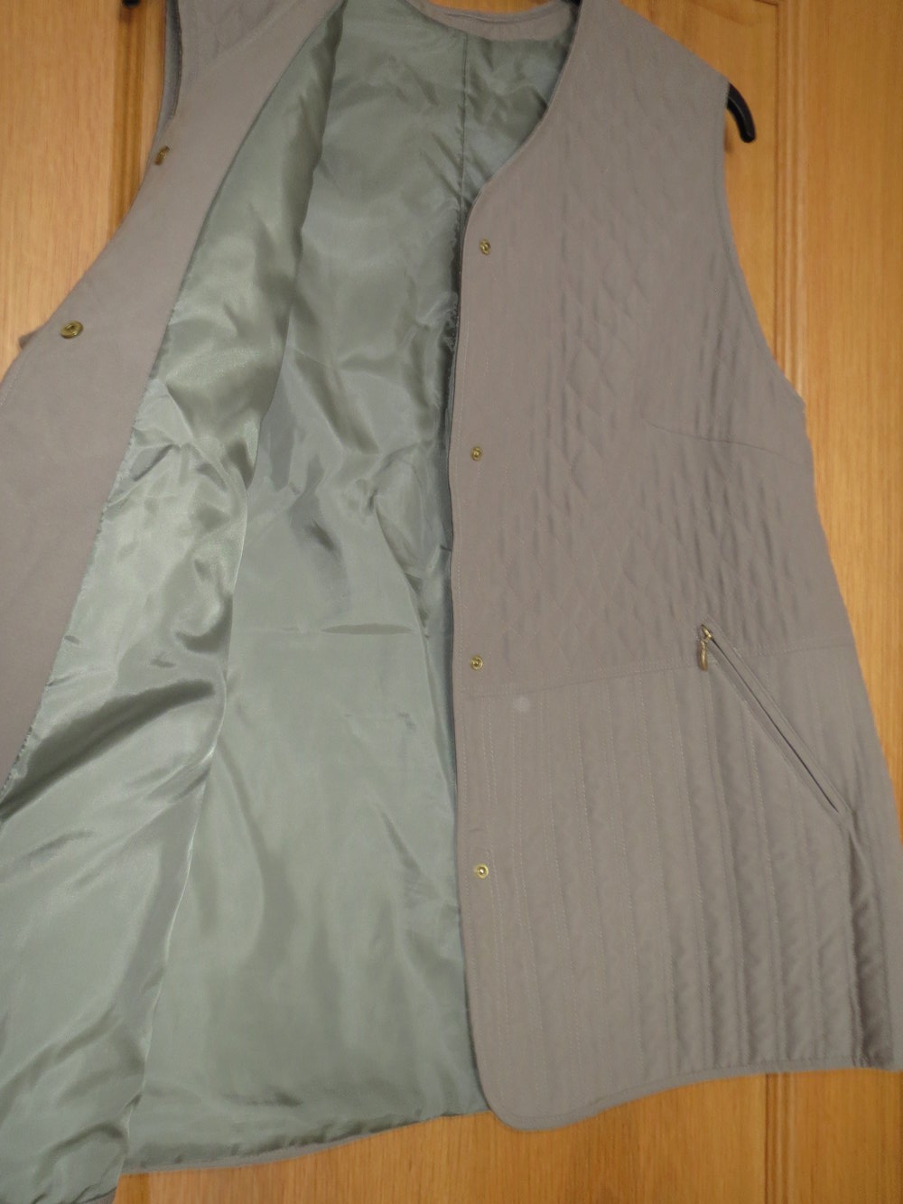 Weste, Gr.50/XL, oliv