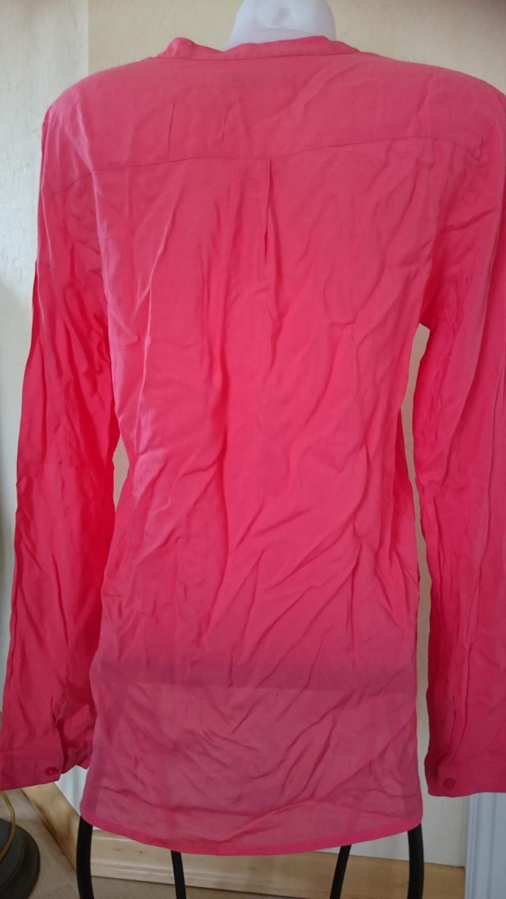 Edc by Esprit fließende Bluse Gr M Koral Aktuelle Kollektion