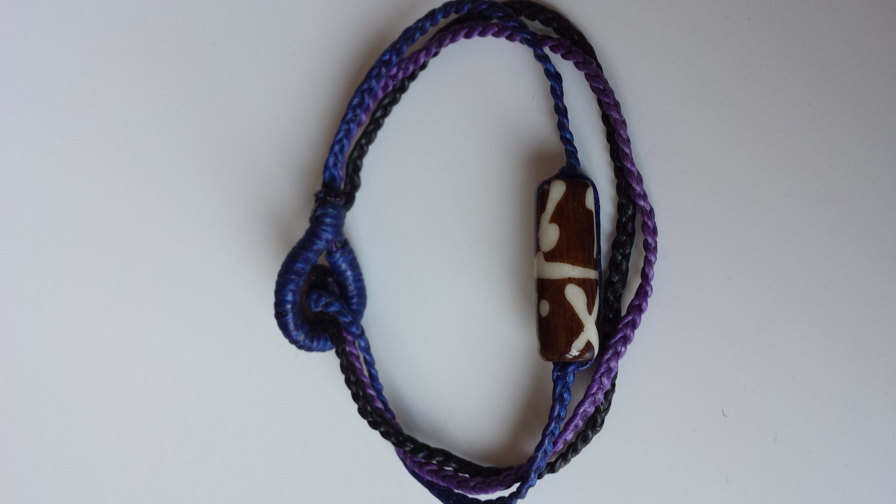 Holzarmband 3-Reihig surfer Holz