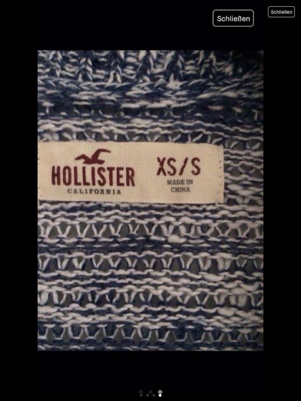 Schöner Cardigan von Hollister, Gr. XS/S , kann aber bis Gr, M getragen werden, neu, 