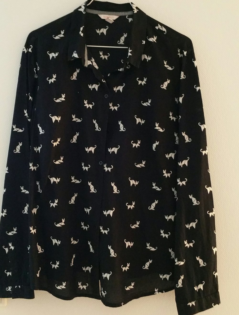 Bluse Esprit mit Katzenprint