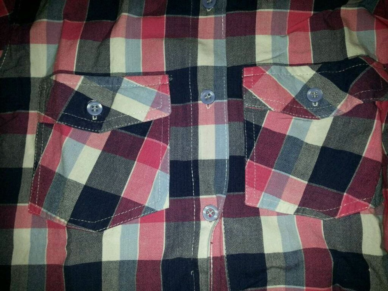 Karierte Mädchen Hemd