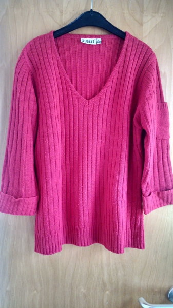 3/4-Arm Pullover rosarot