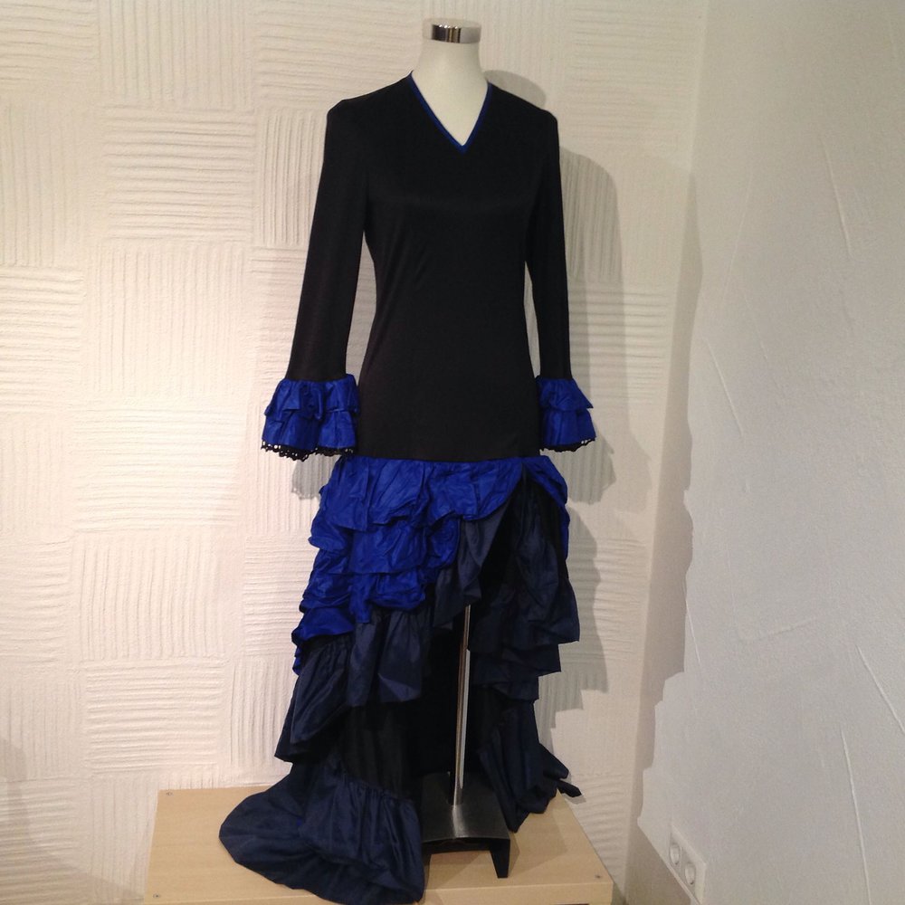 Spanier Kleid - Flamenco Kleid - Kostüm, Größe 32/34
