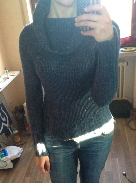 glitzer Pullover