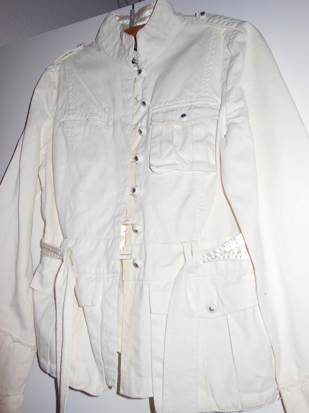 Weiße Sommer Jacke Größe M / S