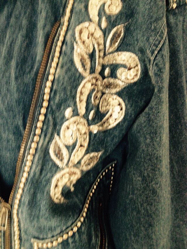 RARITÄT Exclusive Vintage Blogger Jeansjacke 