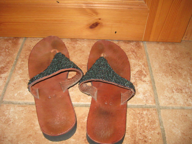 *** Chice Zehentrenner mit Steinchen ***