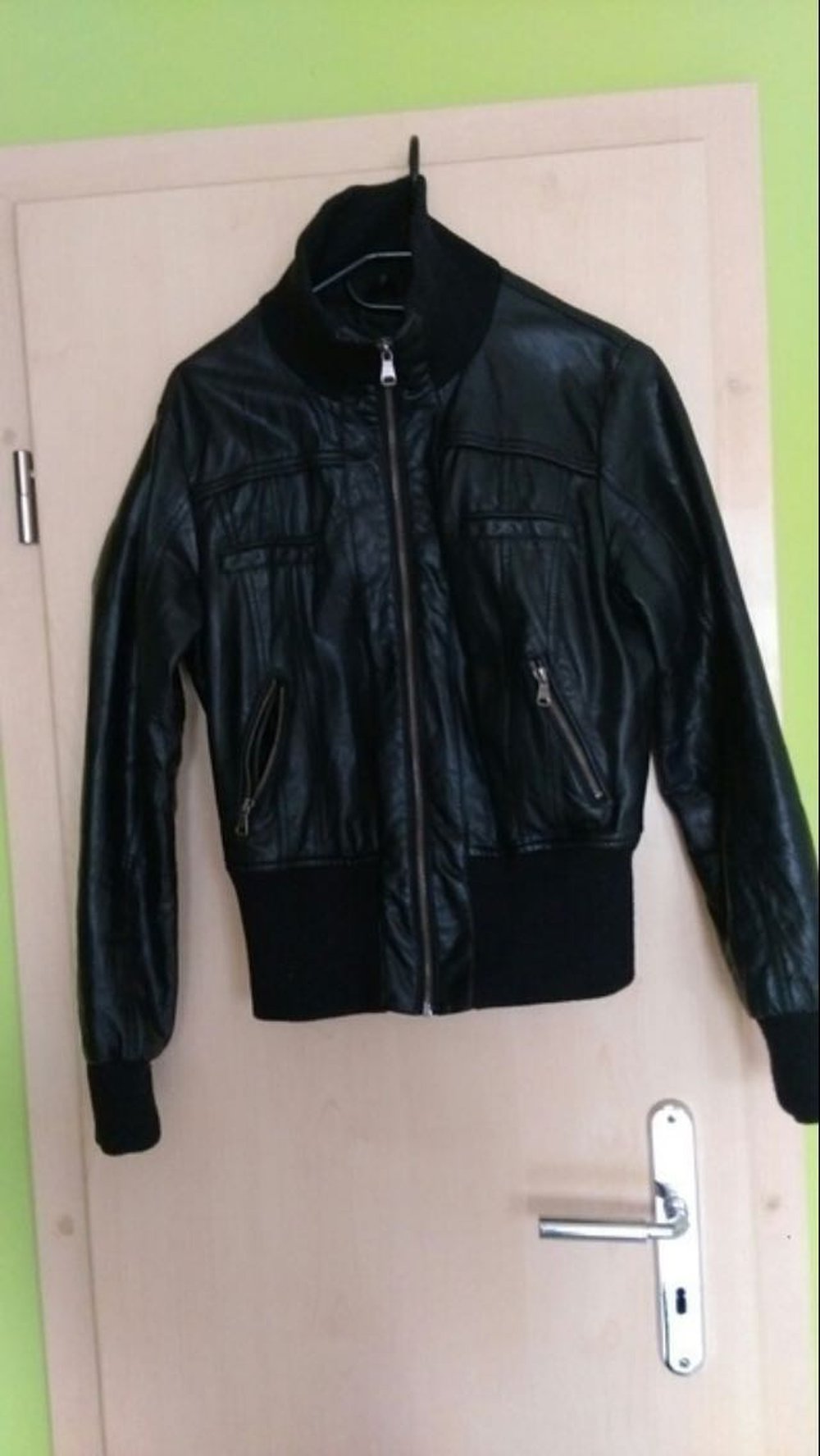 Coole damenlederjacke