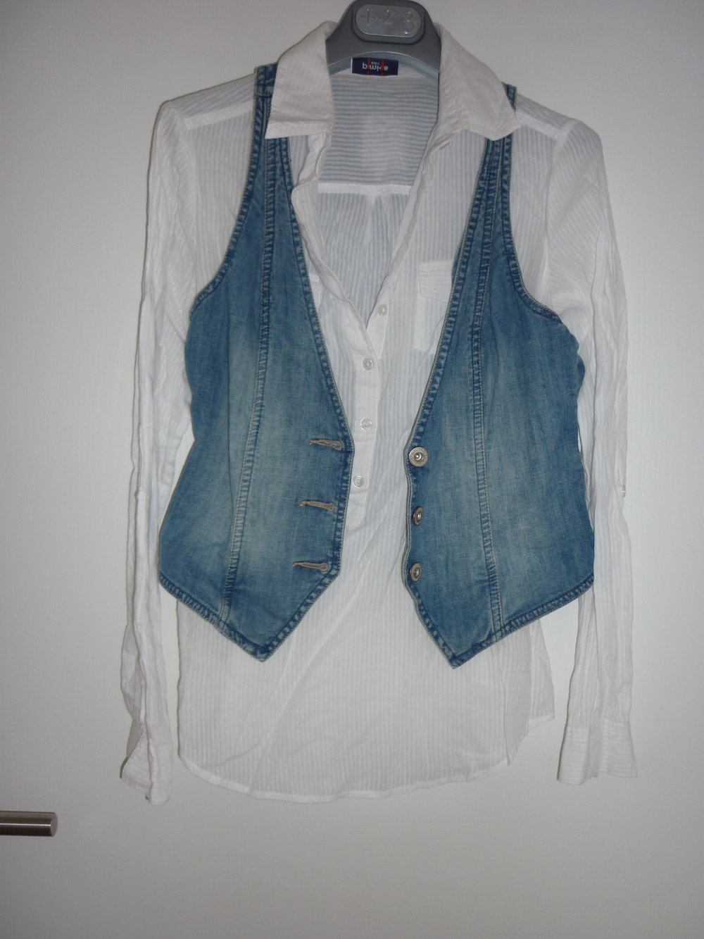 NEU: S.Oliver Jeansweste Weste Jeans Größe 34