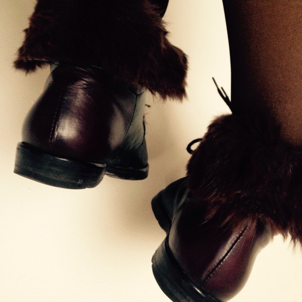 Exklusive Schwarz/Grün/Bordeuxrote Leder Schnürschuhe Stiefeletten 