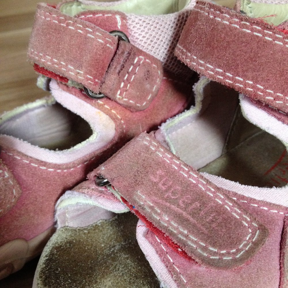pinke Super Fit Sandalen