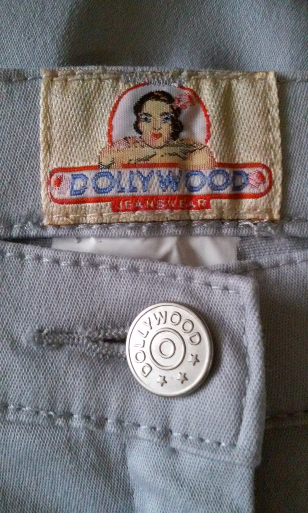 Marken Hose Gr.20 Dollywood Jeans/Stoffhose Stretch eng anliegend  