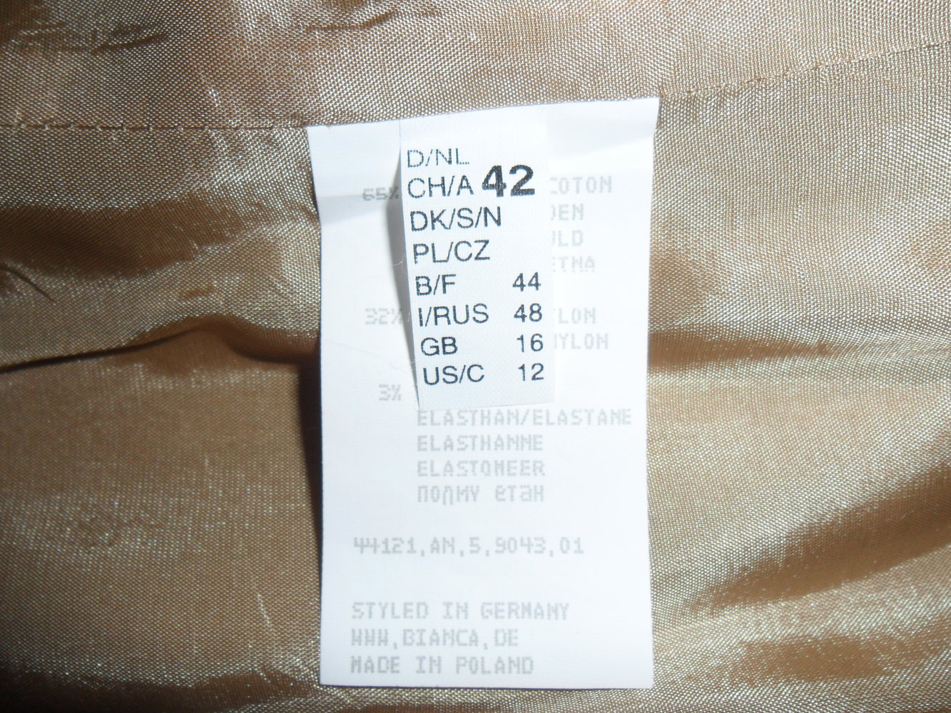 Damenjacke (fast neu) Gr.42