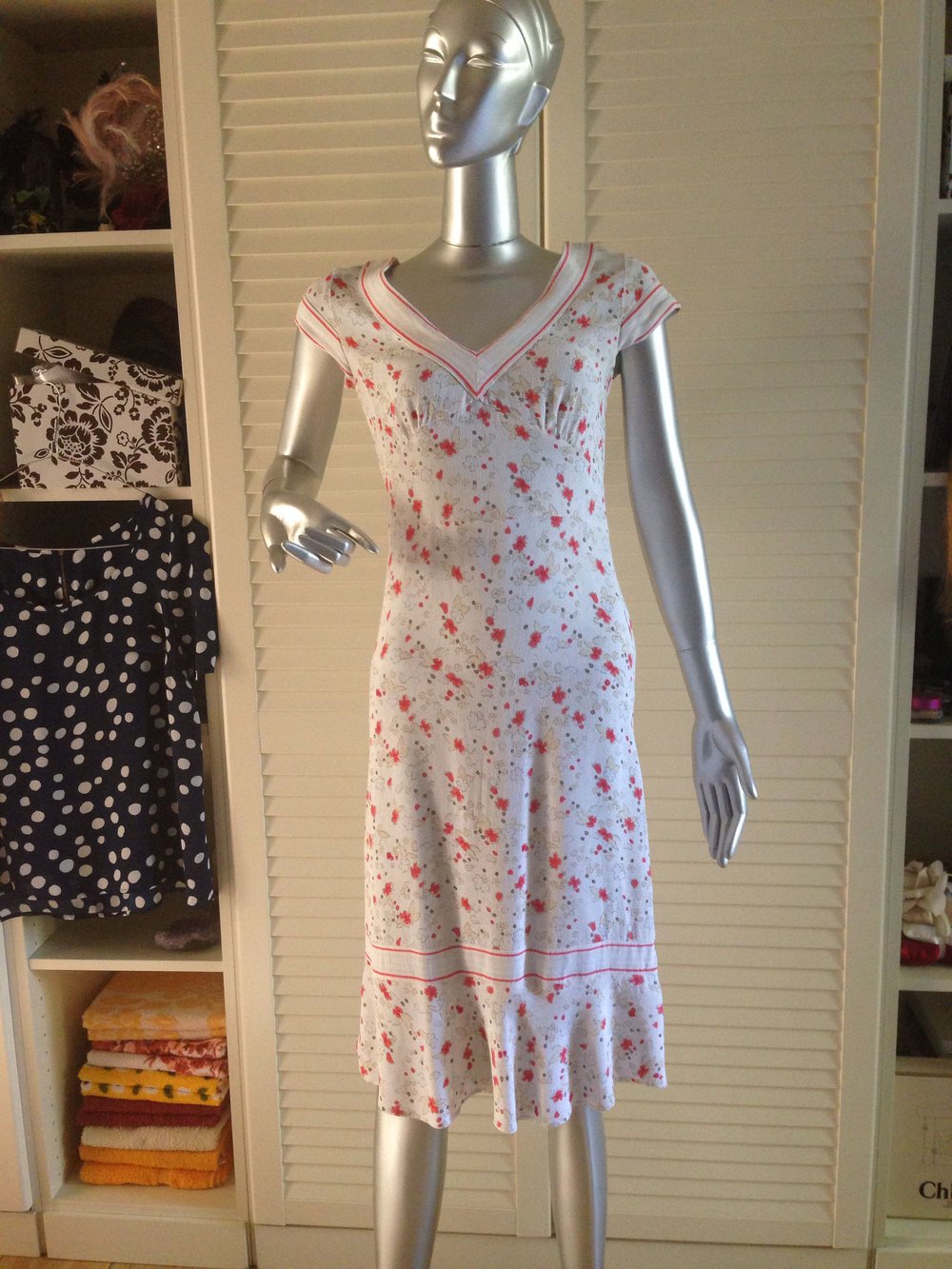 Blümchenkleid Sommerkleid Retro Look