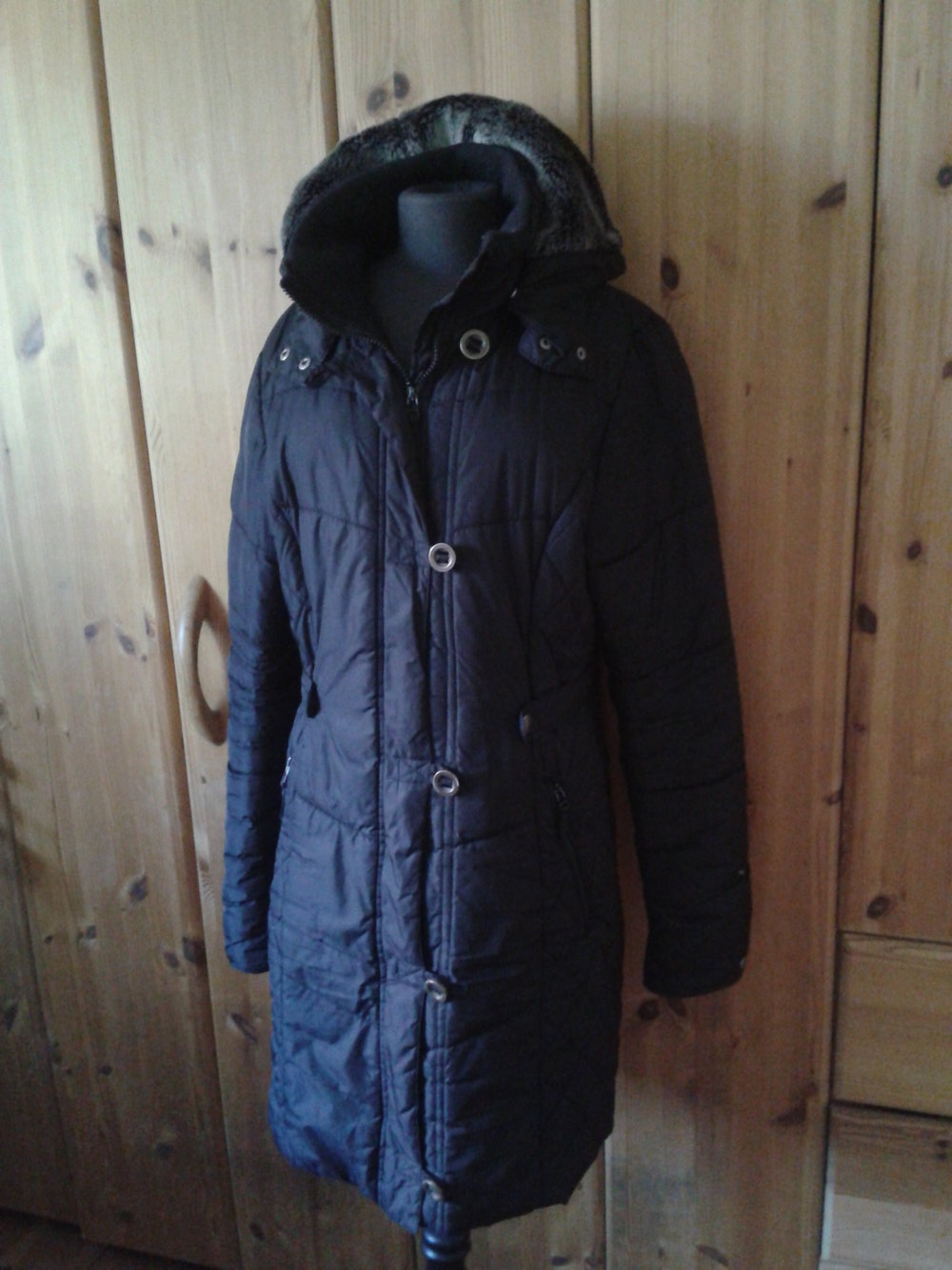 lange Winterjacke