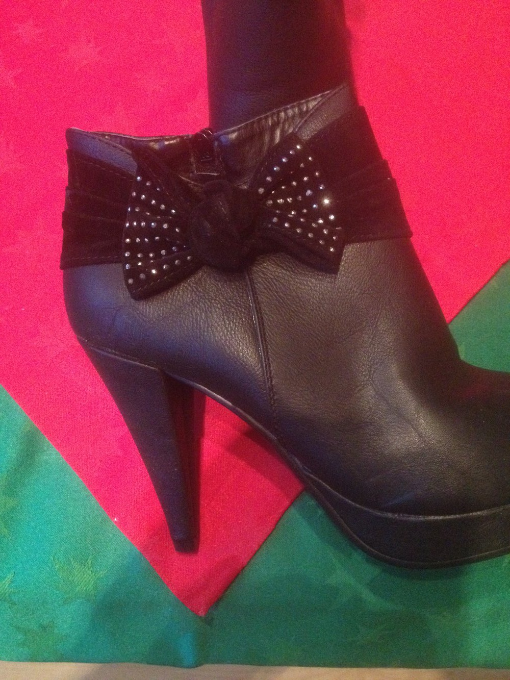 Stiefeletten schwarz, Gr. 39, NEU!