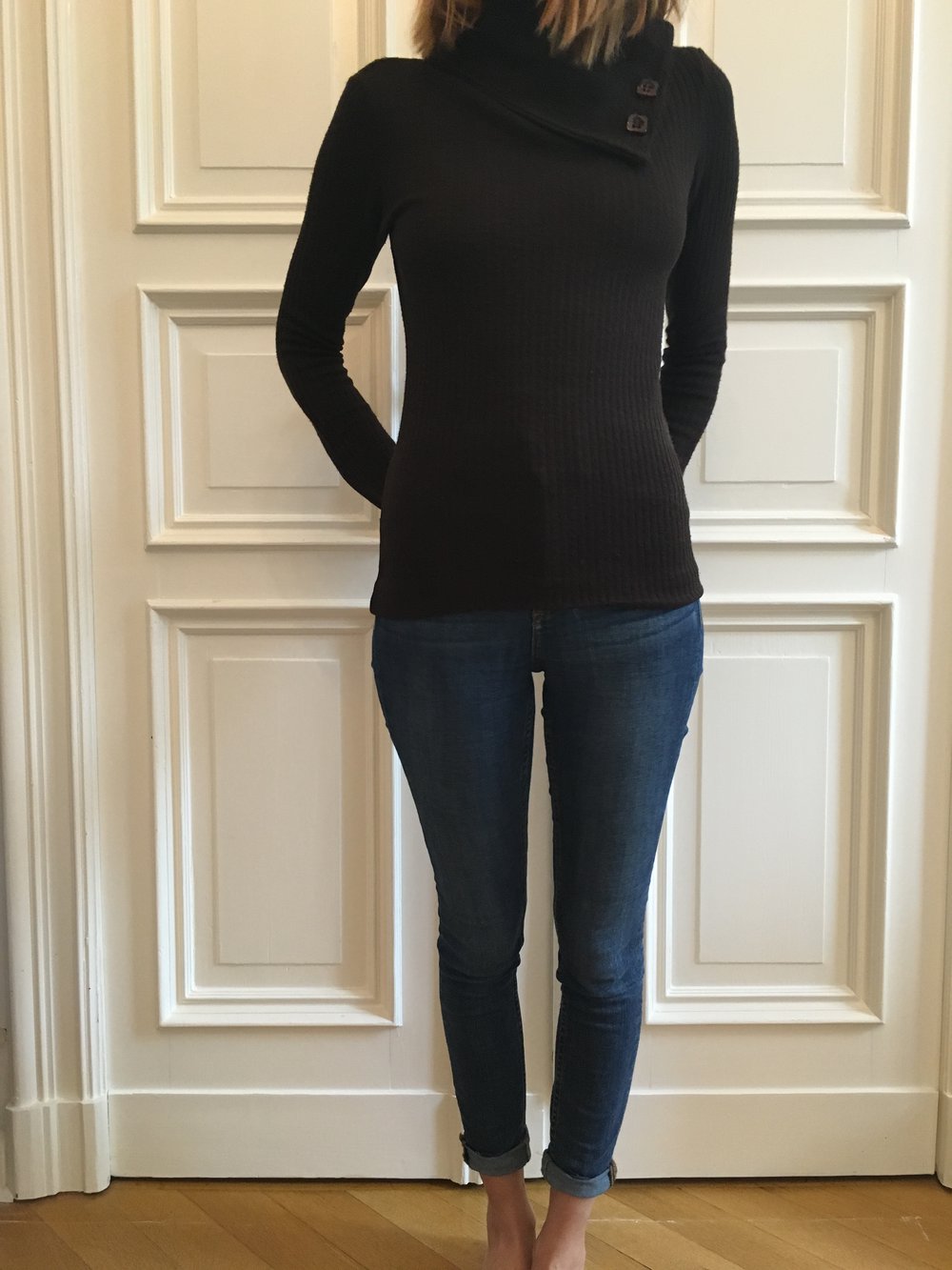 Enger Pullover von Miss Sixty in braun