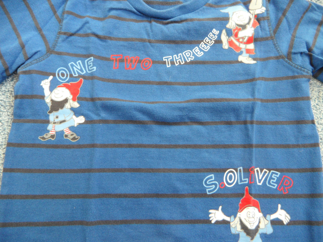 s.Oliver tolles Langarmshirt Zwerge