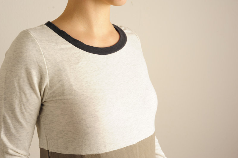 Kleid Baumwolle Pulloverkleid Blogger Hipster Boho