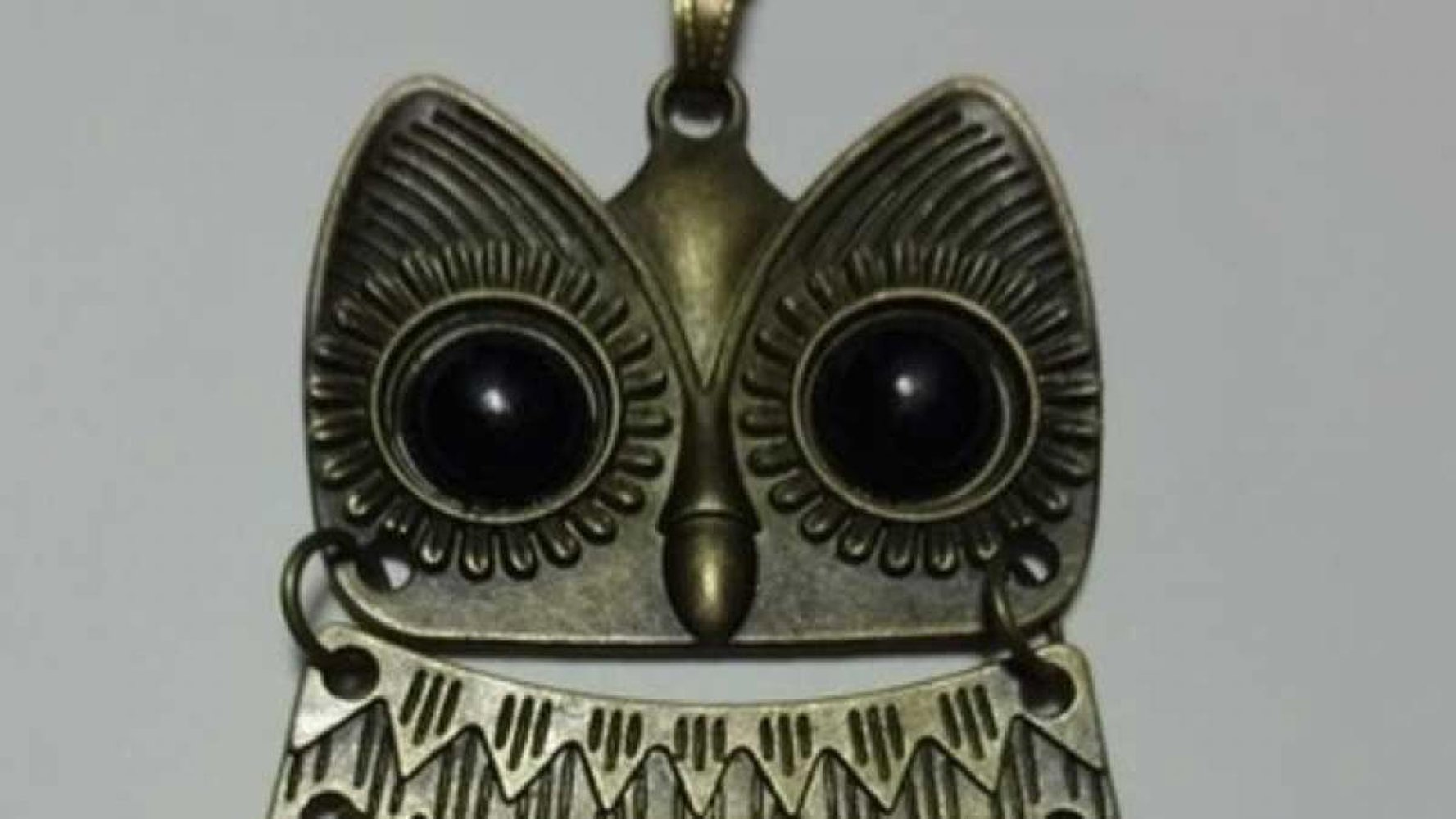 Kette mit Eulenanhänger 