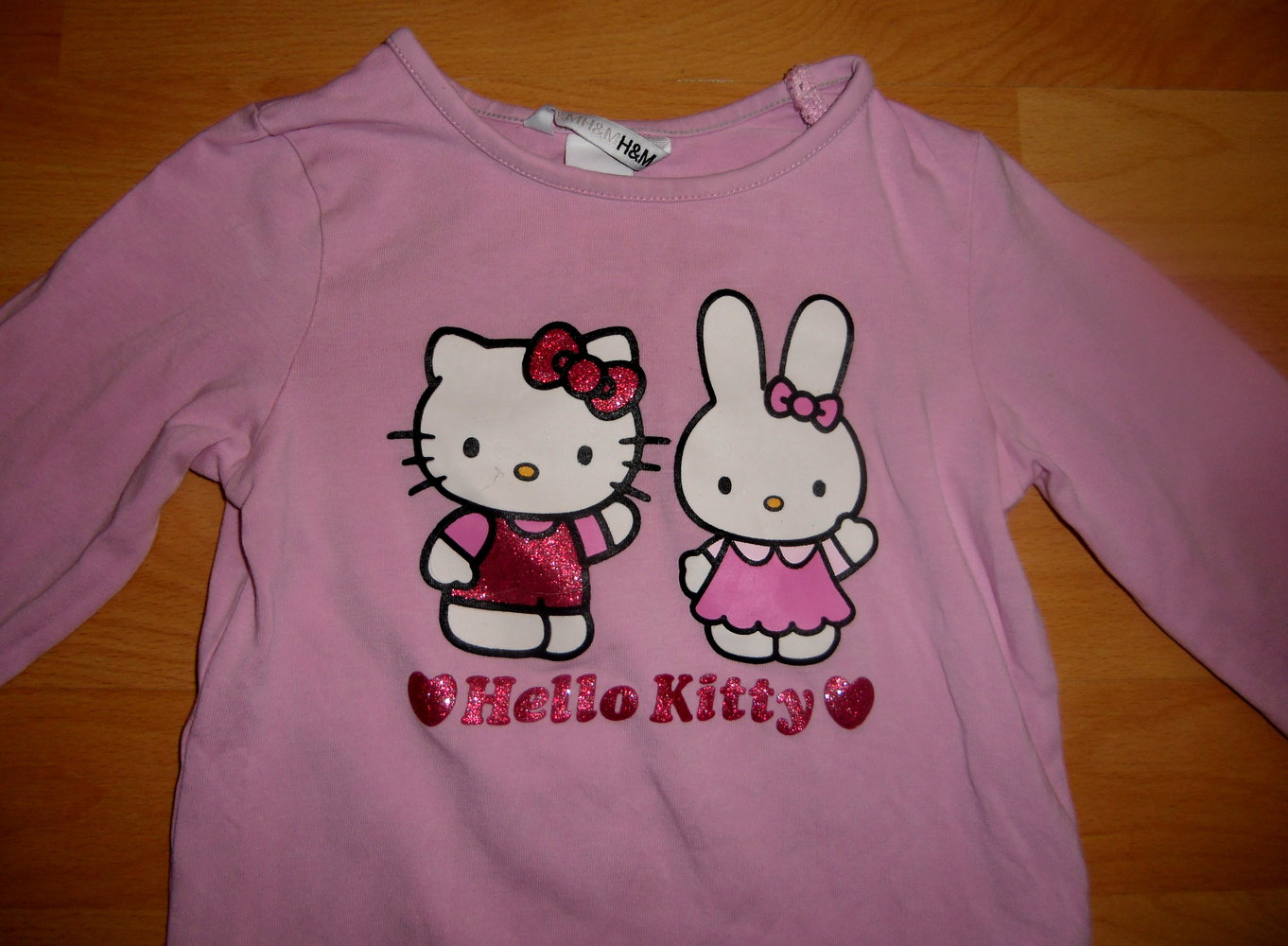 H&M- Hello Kitty.-süßes Langarmshirt Gr.98