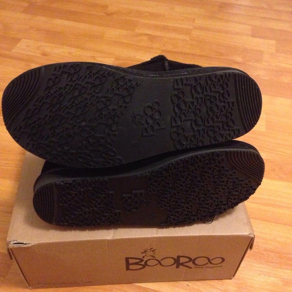 schwarze Booroo Boots NEU!