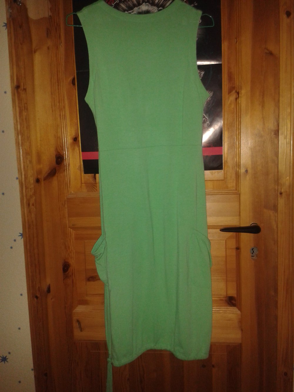 Sommerkleid lang grün Taschen