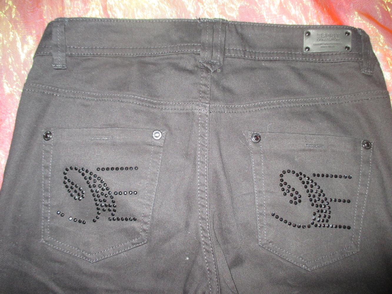 NEU * Swarovski * Strass * Kristall- Steine * Röhren * JEANS- HOSE * JEGGING * LEGGING 