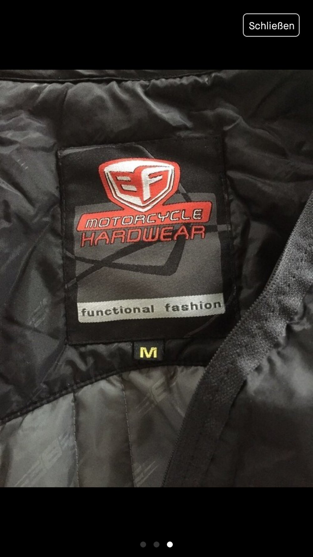 MOTORRADUNTERZIEHKLEIDUNG IN GRÖSSE M