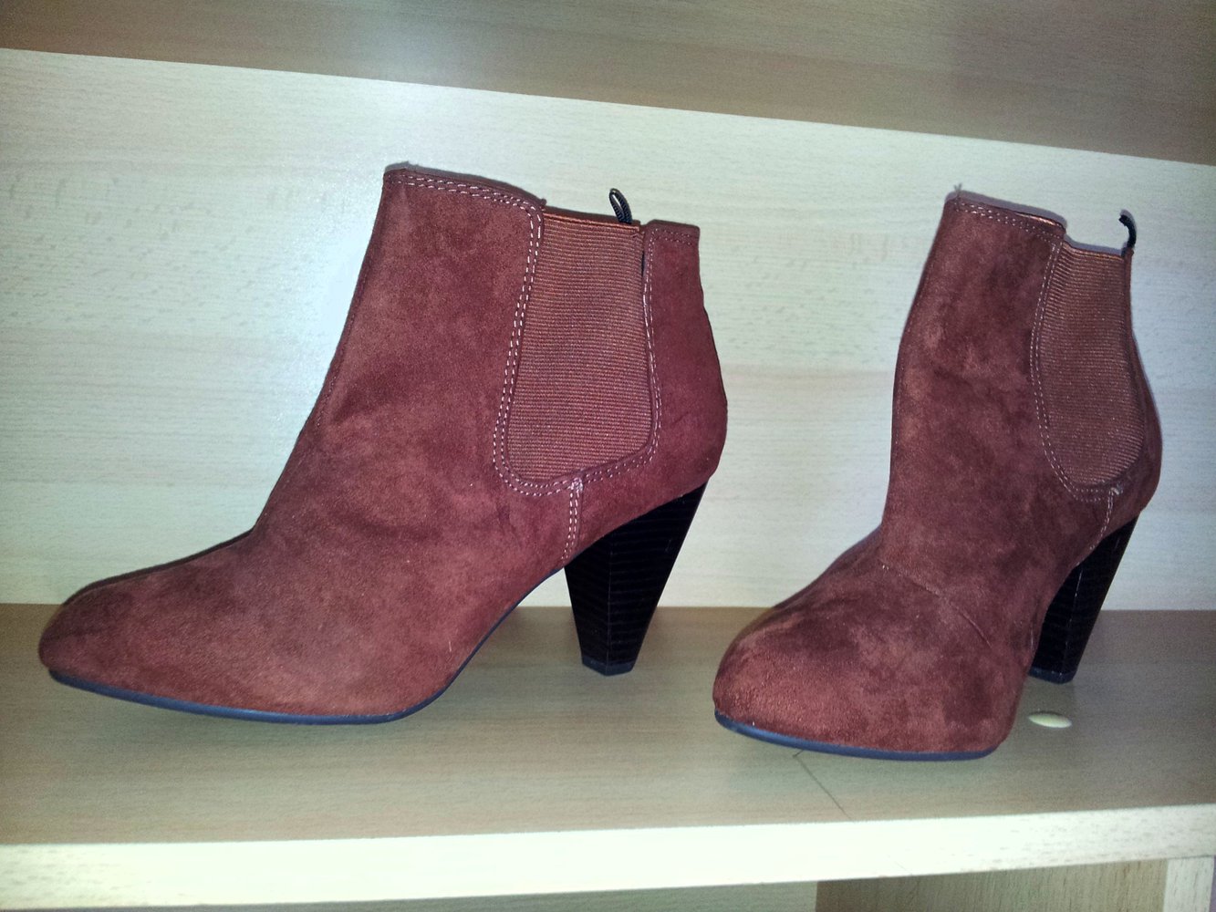 h&m stiefeletten braun