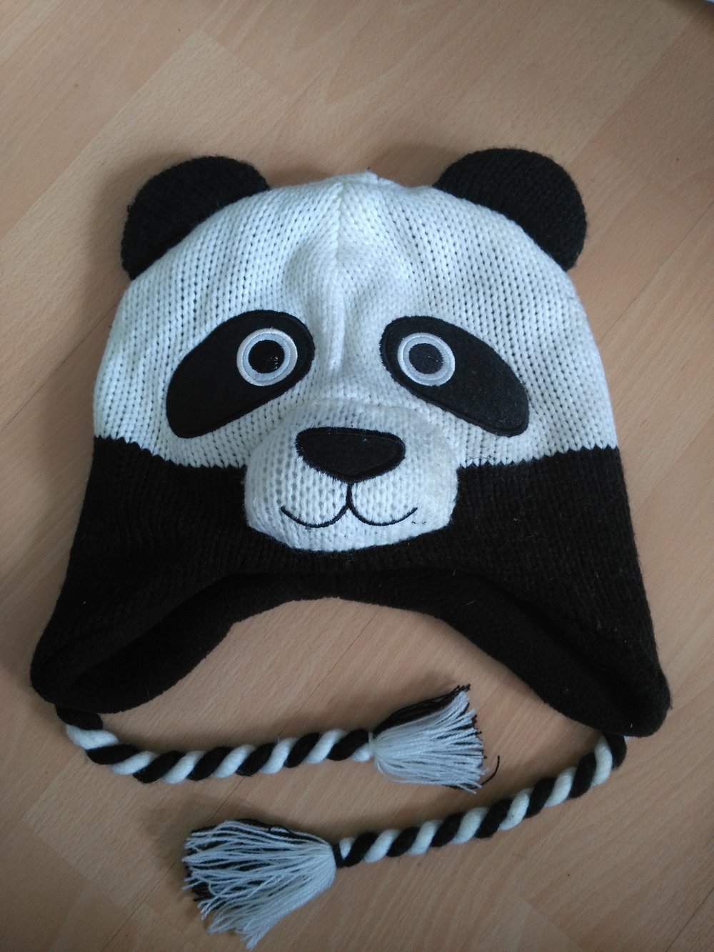 Panda Mütze