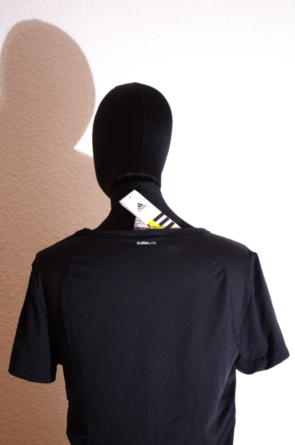 Adidad Performance Sportshirt Gr. M 40 42 schwarz weiße Streifen