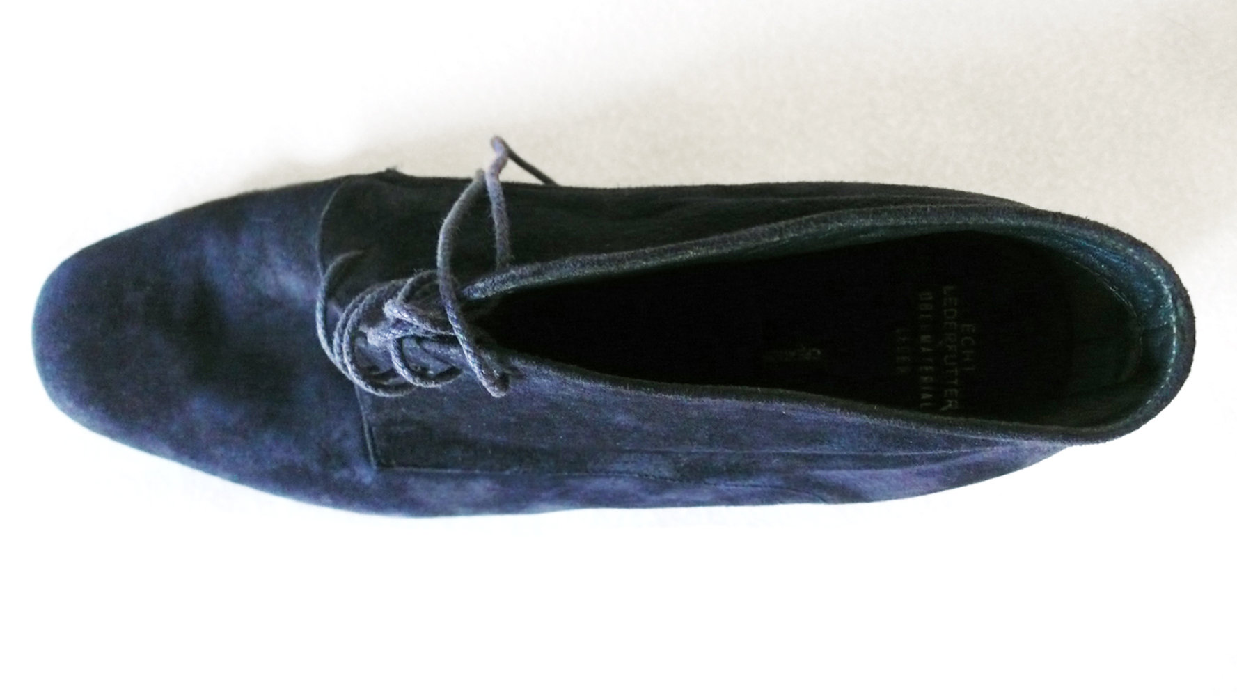 Kennel + Schmenger Stiefelette, Bootie, blau, Veloursleder, Gr. 7